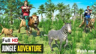 Jungle Adventure Game Play | Lost Island Jungle Adventure Hunter | Best jungle Game|Adventure  Game screenshot 4