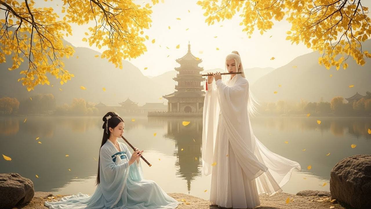 Chinese Tea House Calm Music – Soft Guzheng & Warm Piano for Relaxation