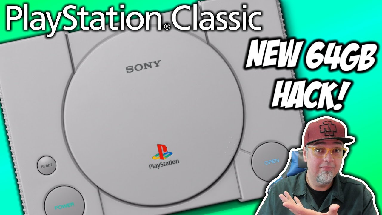 PlayStation Classic 64gb Hack Build! Tons Of Gaming Goodness! - YouTube