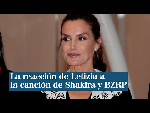 La reacción de la Reina Letizia al ser preguntada por la canción de Shakira y Bizarrap