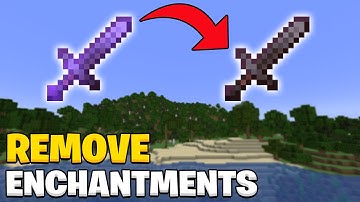 How to remove enchantments from tools and armor in Minecraft 1.21
