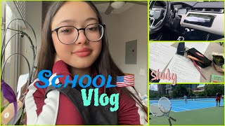 SCHOOL VLOG (tennis oynadık,yeni arkadaşlarım,yanlışlıkla okul grubunu kaçırdık…)PERİ ŞAFAKA