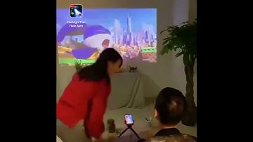 Flashlight Pro: Flash Alert Projectile Video