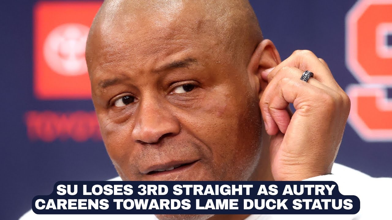 Syracuse basketball loses 3rd-straight as Adrian Autry's job careens towards lame duck status