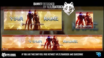 Free GFX: Halo 5 Free Youtube Banner & Twitter Header / PSD Free Revamp GFX