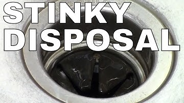 GARBAGE DISPOSAL- HOW TO CLEAN -- FAST Simple TRICK (ICE)