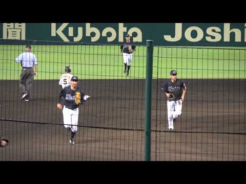 2021/7/29 中野拓夢選手 セカンドゴロ 第4打席 甲子園球場 阪神タイガース VS 千葉ロッテマリーンズ
