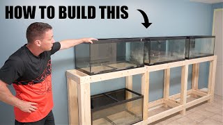 DIY FISH TANK RACK for the aquarium gallery 