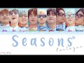 PENTAGON(ペンタゴン/펜타곤) - &#39;SEASONS&#39; (季節) Lyrics [Color Coded_Kanji_Rom_Eng]