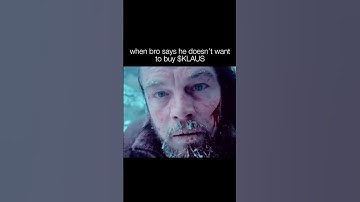 Bro betrayed me 😞 #ethereum #klaus #memecoin #memecoins #blockchain #fish #crypto #degen