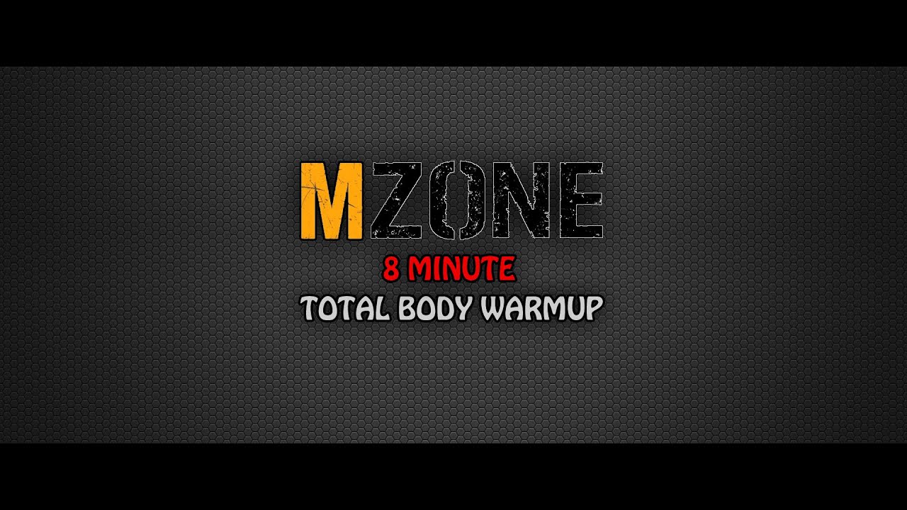 8 Minute total body warmup - MZONE Home Fitness