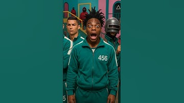 "Squid Game But With Legends 🔥⚽🎮"#shorts