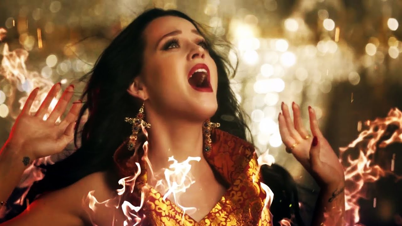 Katy Perry On Fire in "Unconditionally" Music Video! YouTube