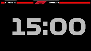 F1 Countdown Timer (v2) 15 Minutes FHD