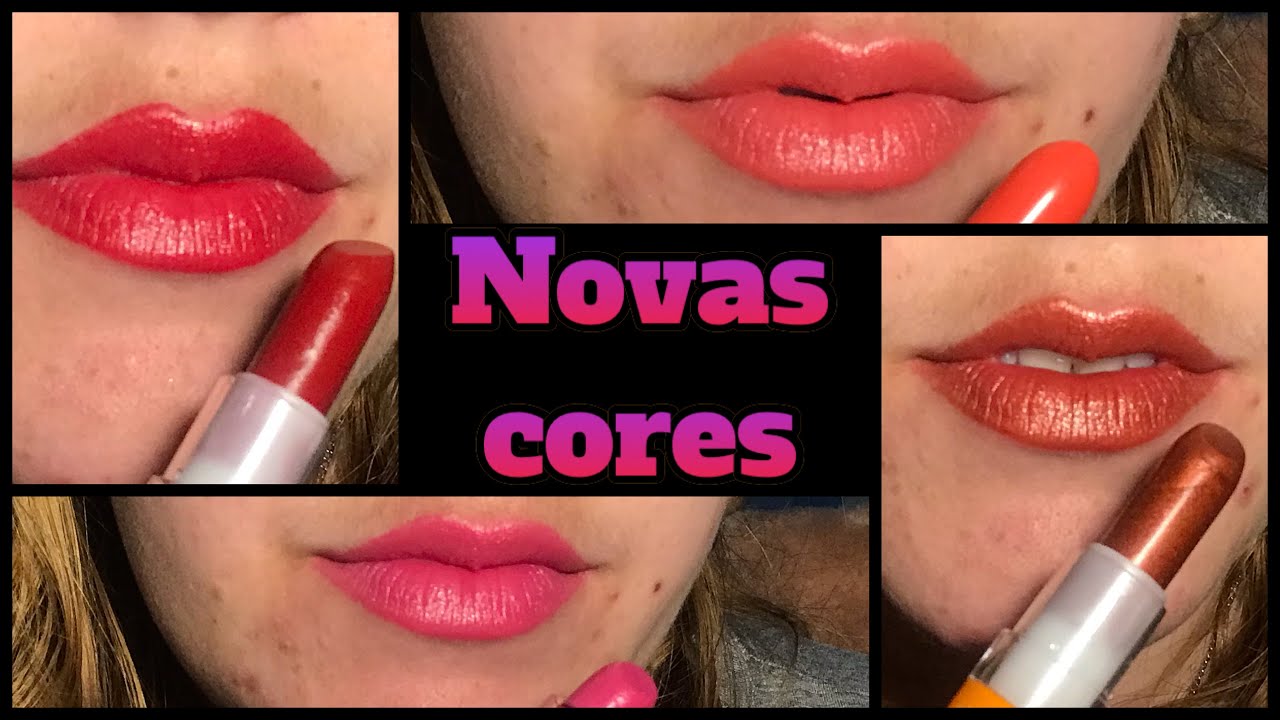 Testei as novas cores do Batom Hidratante Avon Color Trend! 💄💄💄💄