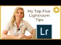 5 LIGHTROOM tips and tricks to improve your WILDLIFE PHOTOGRAPHY EDITING process. Advanced Tutorial.