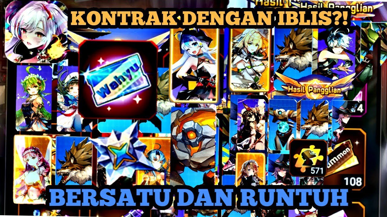Kontrak Summon Wahyu Di Dalam Nya Ada Hero Apa Aja Ya Girls