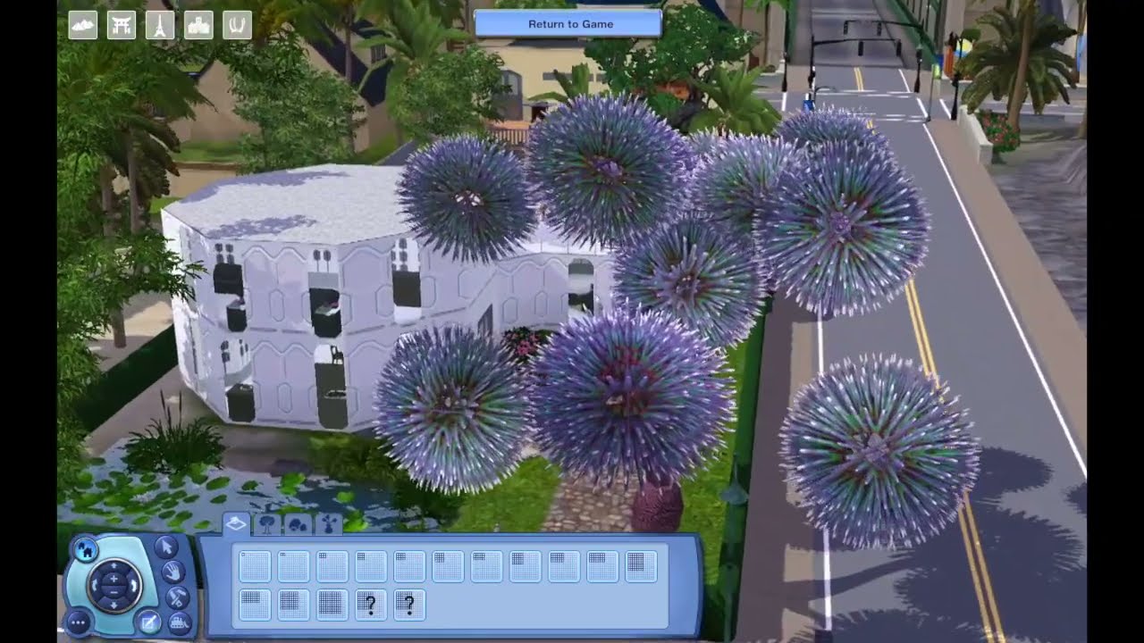ASMR Showing You My Custom Sims Town