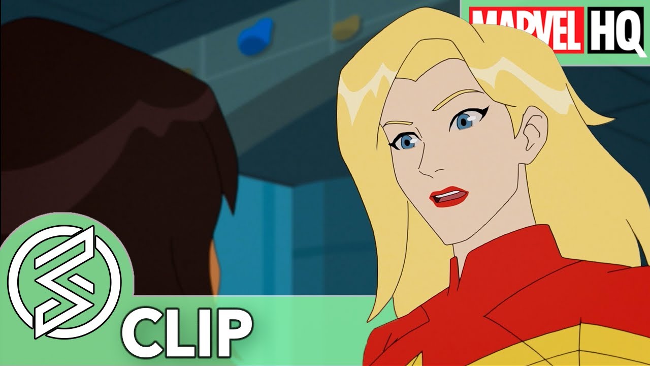 ⁣Watch Captain Marvel in Marvel Rising on Marvel HQ!