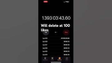 I will delete the timer at 100 likes