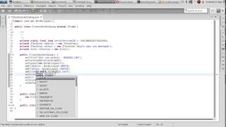 008.1 Criando a tela do chat - Fazendo um chat com sockets java