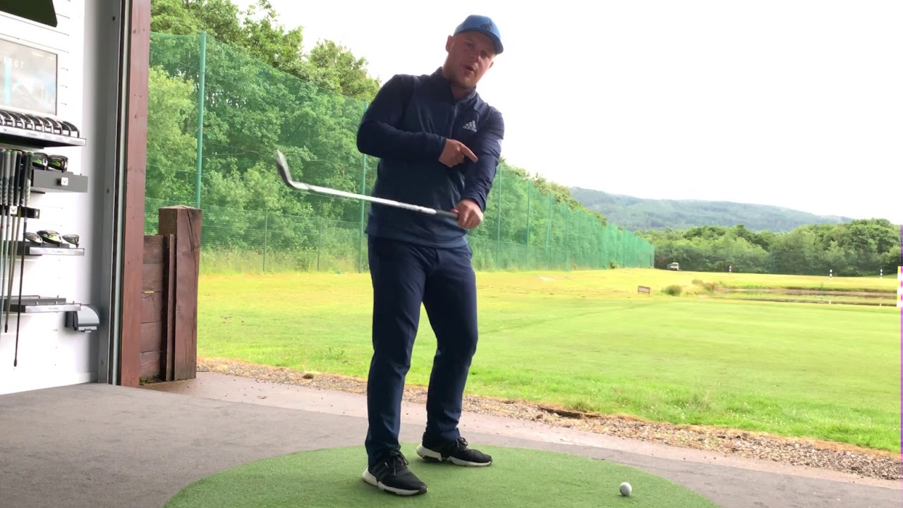 How to keep the left arm straight during the golf swing YouTube