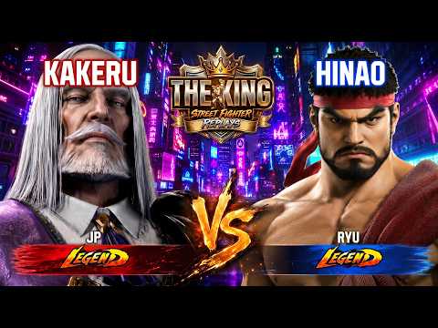 🔥 SF6 ▰ KAKERU (Jp) vs HINAO (Ryu) ▰ Street Fighter 6 🔥