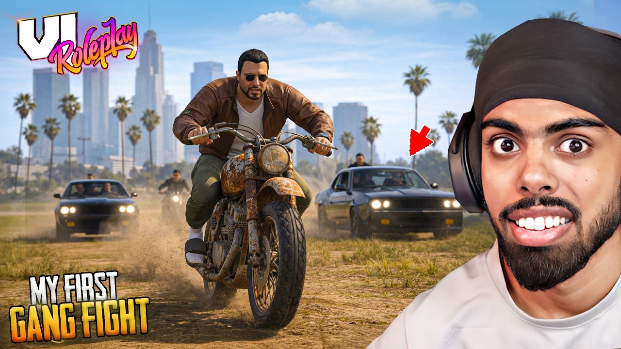 MY FIRST GANG FIGHT | GTA VI Roleplay #6