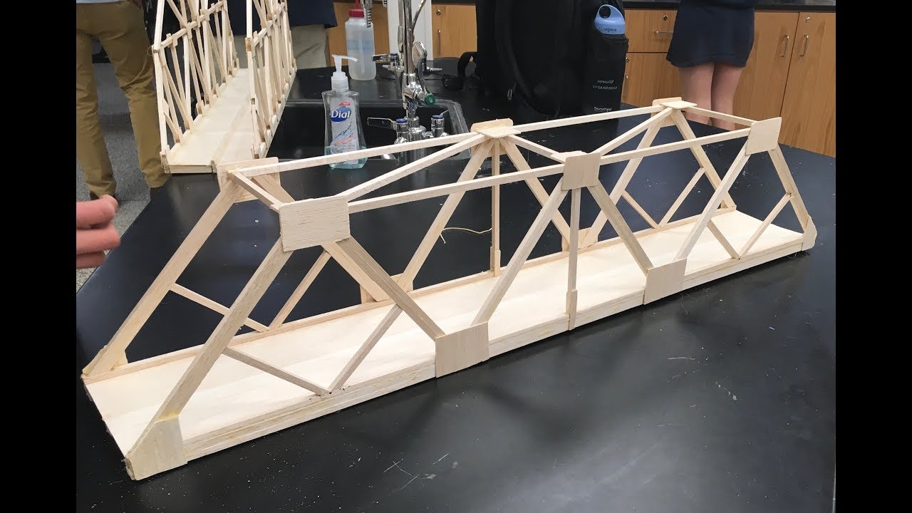 Balsa Wood Bridge Project - YouTube