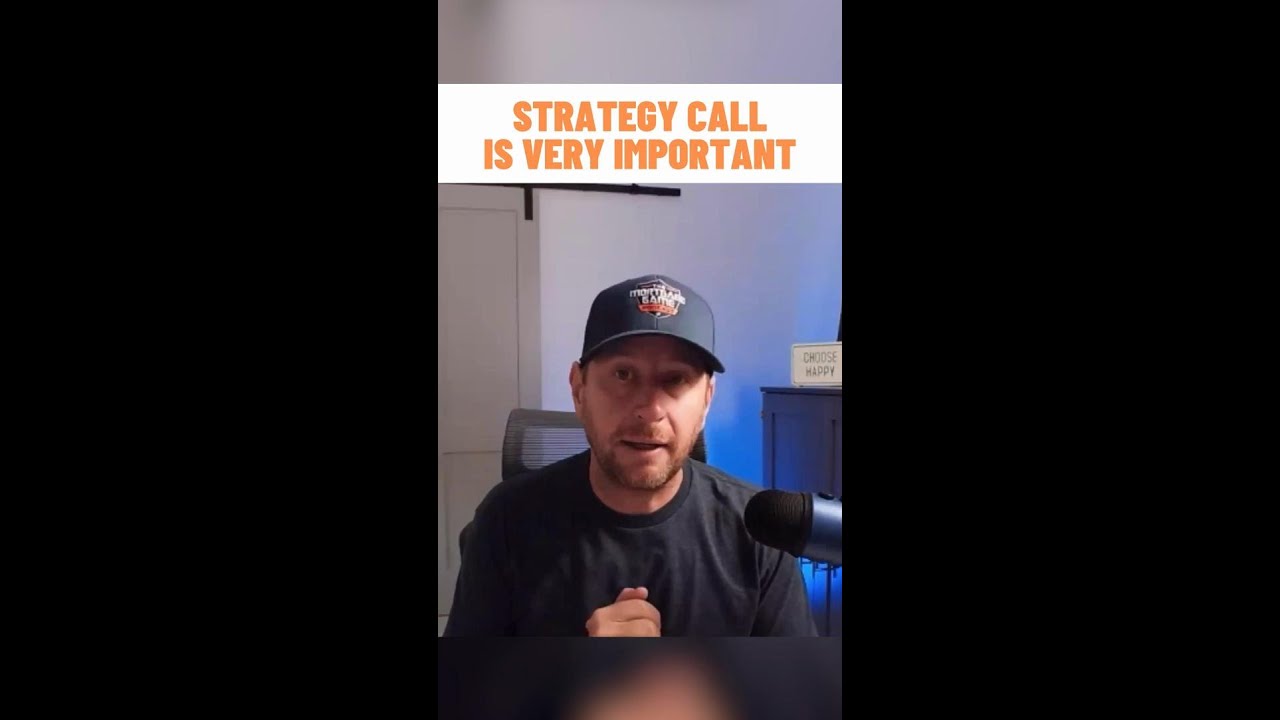Strategy Call is Very Important