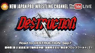 Liveroad To Destruction, Sep 7, Tokyokorakuen Hall