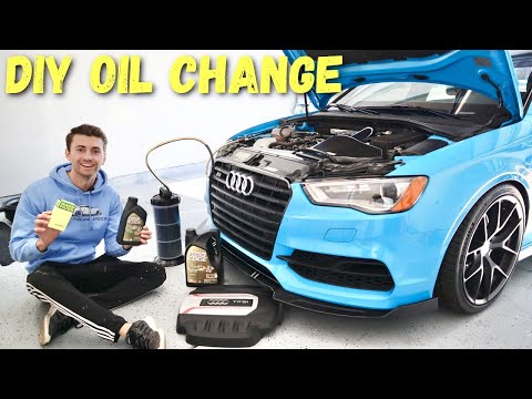 Audi S3 8V FIRST OIL CHANGE! A DIY Guide to Keep Your Audi S3 Running Smoothly!