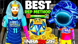 *NEW* #1 BEST STARTING 5 REP METHOD IN NBA 2K26! HOW TO GET UNLIMITED REP IN NBA 2K26