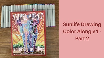 Sunlife Drawing Color Along - Coloring Quest - Part 2