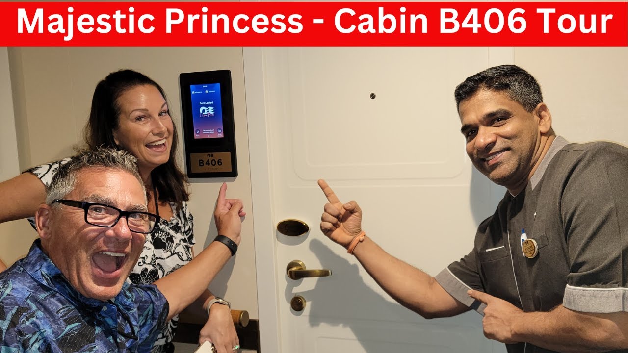 Majestic Princess Cabin B406  - Full Tour & Review of Our Favorite Interior Cabin Layout & Location