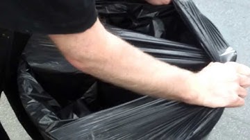Demonstrational Video: How to put a bin bag in a bin.