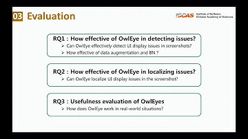 ASE2020: Owl Eyes: Spotting UI Display Issues via Visual Understanding