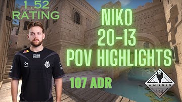 ⫷CS2 POV HIGHLIGHTS⫸ NiKo | PGL CS2 Major Copenhagen 2024 Europe RMR A | G2 vs Faze | Map1:Anubis
