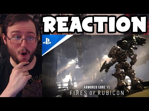 Gor's "Armored Core VI Fires of Rubicon" Gameplay Trailer REACTION (WOAH!!!)