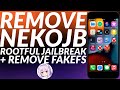 How to remove NekoJB Rootful + Remove FakeFS | Back to stock | Easy Full Guide