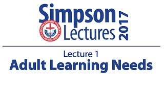 Adult Learning Needs - Dr Rod Casey - Learner Sensitive Preaching