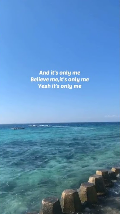 I'ts Only Me - Kaleb J (Cover) lyric