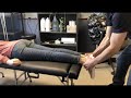 Chiropractic Realignment with Short Right Leg (Full Spine Adjustment)
