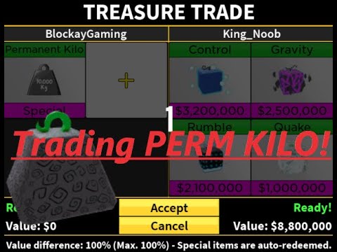 Trading for perm kilo : r/bloxfruits