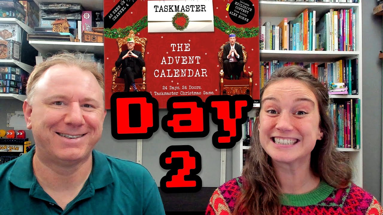 Taskmaster Calendar Taskmaster Advent Calendar: Day 2 - YouTube
