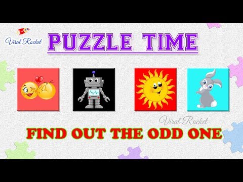 Find the Odd One Out - Puzzles for Genius Minds || Puzzle Time # 2 || Tricky Puzzles, Puzzle Games