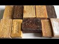 ASMR dry soap, laundry soap of the USSR/ режу сухое хозяйственное мыло