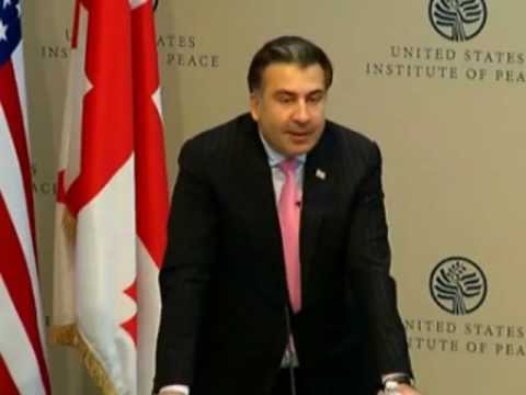 გამოსვლა მშვიდობის ინსტიტუტში