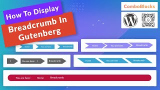 how to display breadcrumb in gutenberg