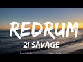 21 Savage - redrum  || Hill Music